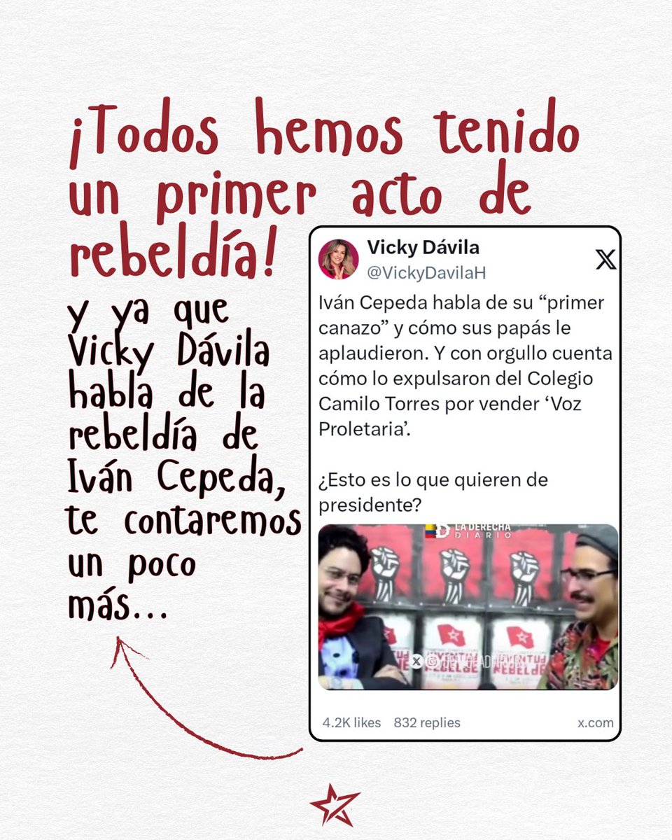 JuventudRe2024's tweet photo. Todos hemos tenido un primer acto de rebeldía.
Desde decir “no” por primera vez, hasta atrevernos a cuestionar lo que todos dan por hecho.

Pero no toda rebeldía es igual.
Hay rebeldías que incomodan… y otras que transforman la historia. https://t.co/Ni1JiyoIUA
