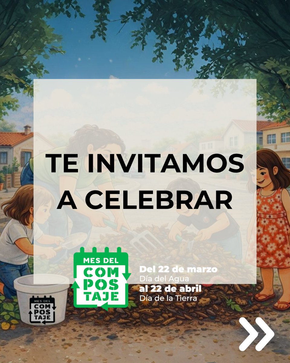 mesdelcompost's tweet photo. 🌍 Adherí al Mes del Compostaje 2026 🌱
Completá el formulario y recibí toda la información sobre cómo participar:
🔗 https://t.co/fC2dmhYcrW (también disponible en nuestra bio)
Este 2026 vamos por más acción y menos descarte.
MÁS COMPOST, MENOS BASURA 💚🌱
#MesDelCompostaje https://t.co/oePy11CzT3