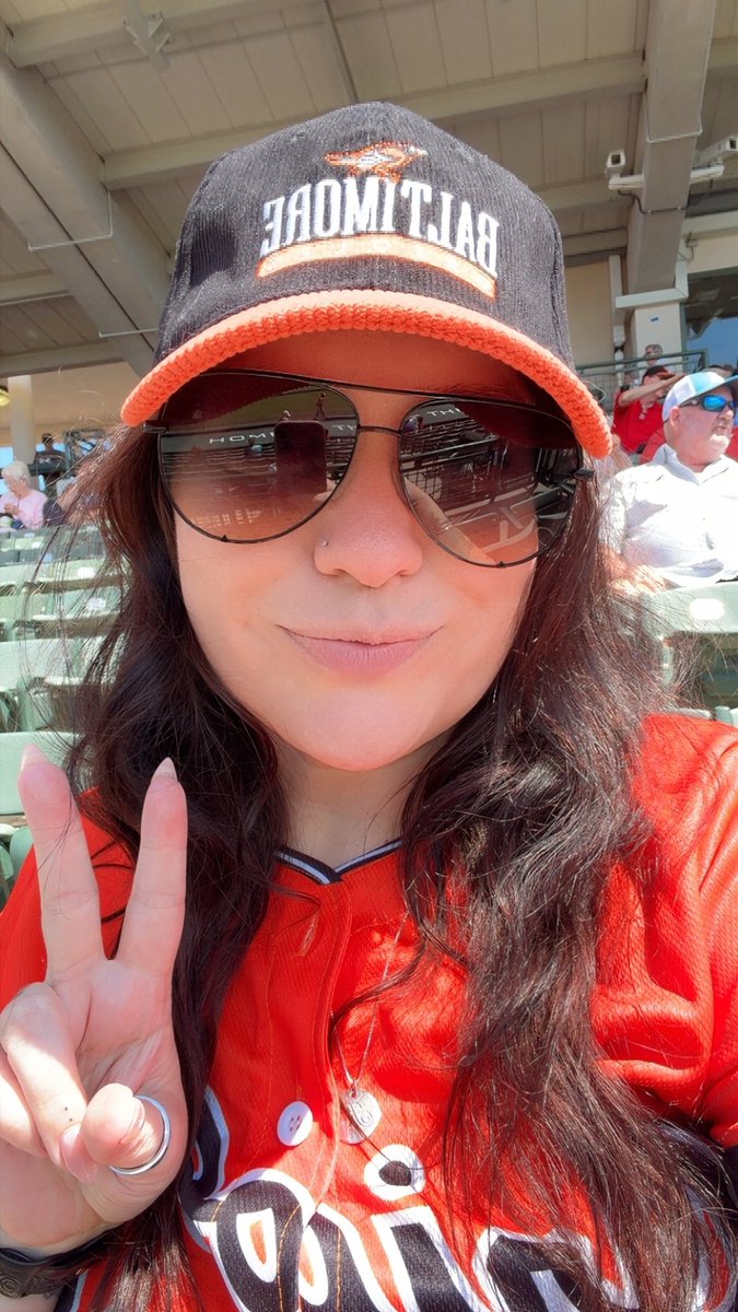 kaylouwho's tweet photo. Orioles game ๐งก #orioles #edsmithstadium #sarasota https://t.co/jICRqR4ZWL