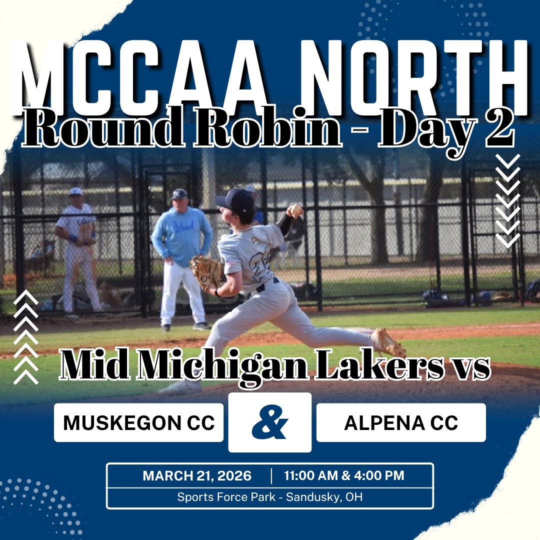 Mid Michigan College Baseball tweet media