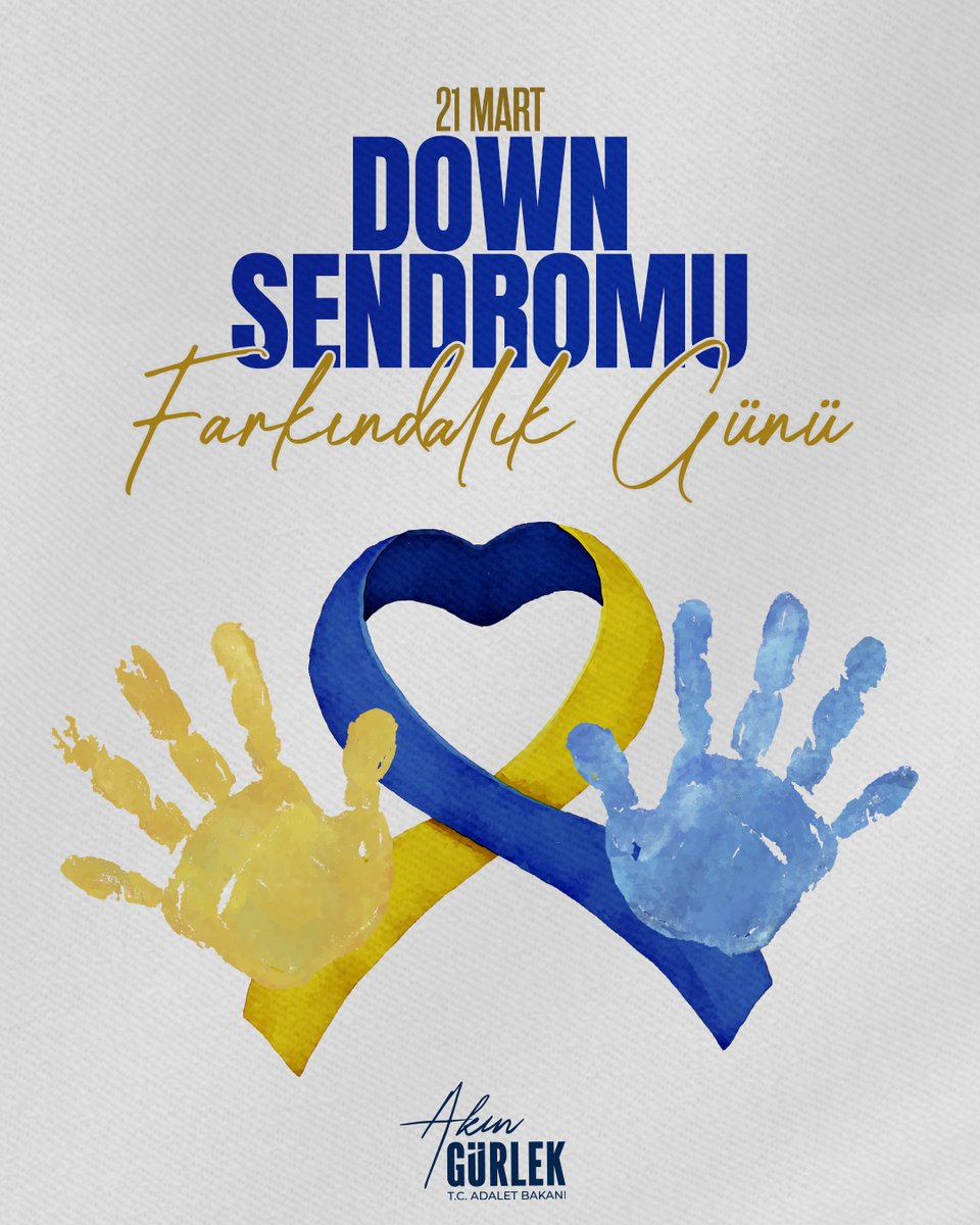 21 Mart Down Sendromu Farkındalık Günü’nde hayatımıza neşe katan, yüzlerimizde tebessüm oluşturan Down sendromlu kardeşlerimize kucak dolusu sevgilerimi iletiyorum.

Biricik evlatlarımızı sevgiyle kucaklarken, onları ve fedakâr ailelerini içtenlikle selamlıyorum.