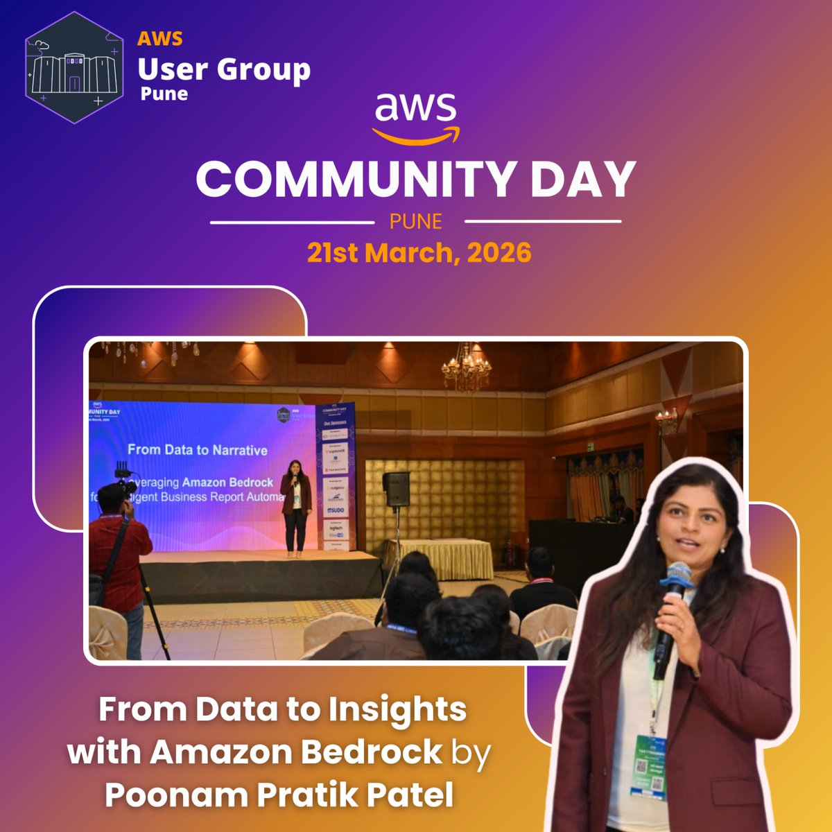 AWS User Group Pune tweet media