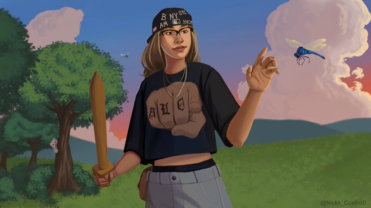 Me tarde un poquito pero estoy muy feliz de ver a mi amor en qsmp 
Entonces aquí está mi primer fanart de qsmp ❤️
#qsmp2 #qsmp #qsmpfanart