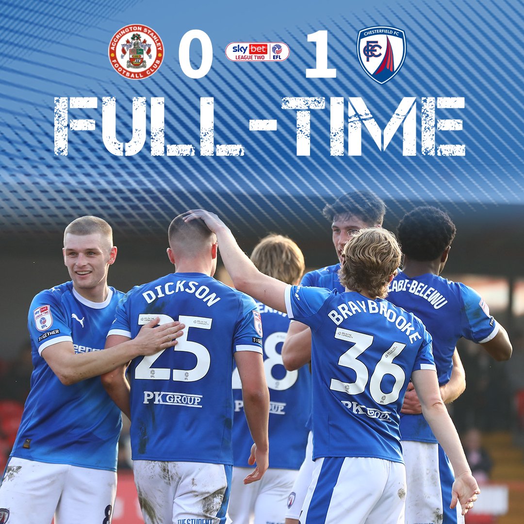 Chesterfield FC tweet media