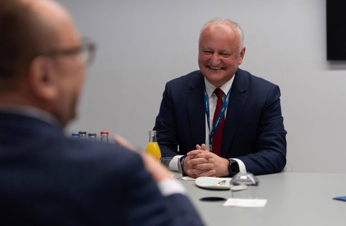 Dodon Igor tweet media