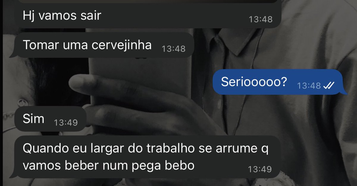 Véi, a melhor mensagem que eu recebi hoje😭🥹🥹🥹