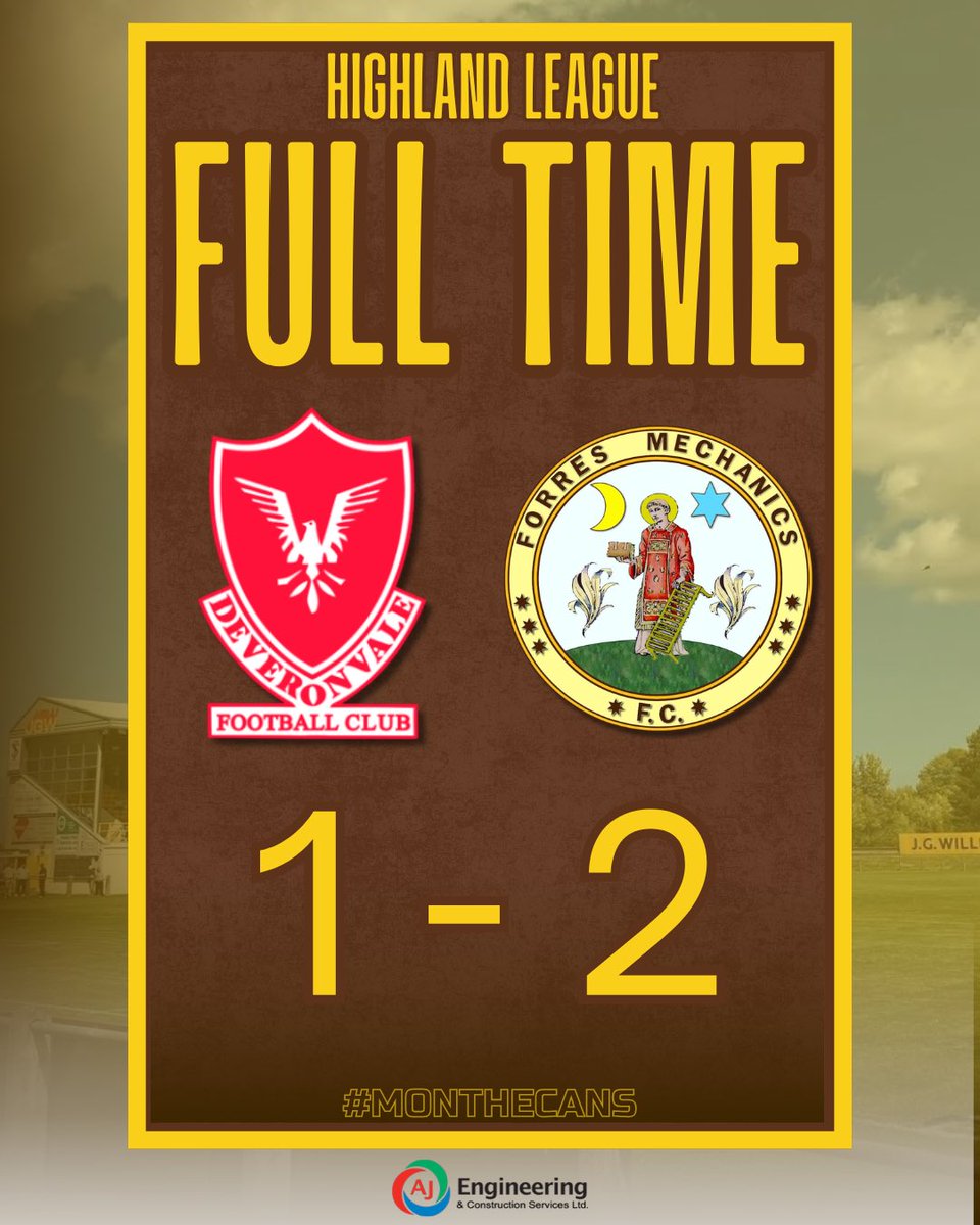 Forres Mechanics F.C. tweet media