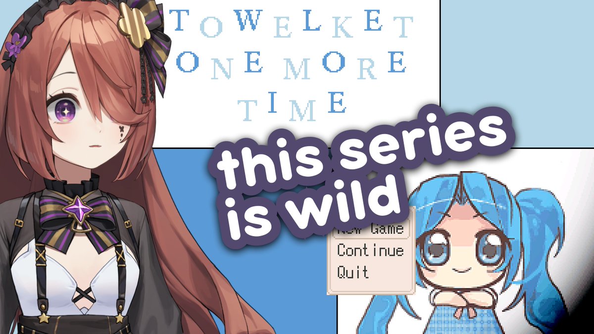 🔴STREAM LIVE IN 1 HOUR🔴
Totally Normal JRPG™️ Towelket continues! I wonder what questionable content we run into today 👀

Starting at 19:00 CEST | 13:00 EDT | 10:00 PDT
✨Twitch: twitch.tv/ninaninin
