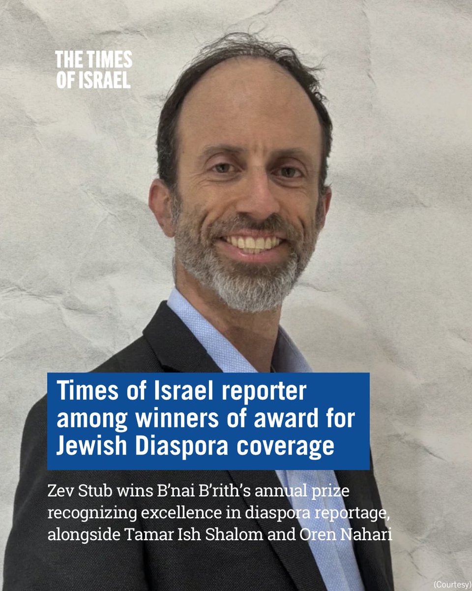 The Times of Israel tweet media