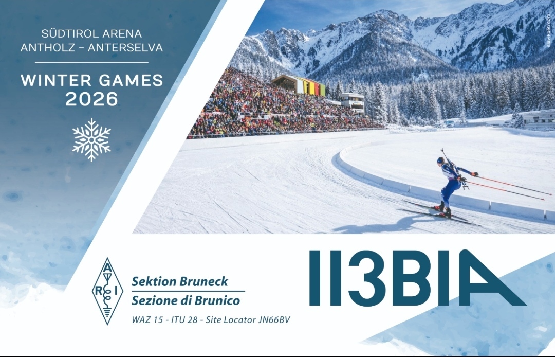 Now QRV on 5.3525 MHz with a good signal II3BIA - special Winter Olympic Gamse 2026 - Thanks for the contact ! Ciao ! 73 #II3BIA #hamr #Hamradio 📻🇮🇹