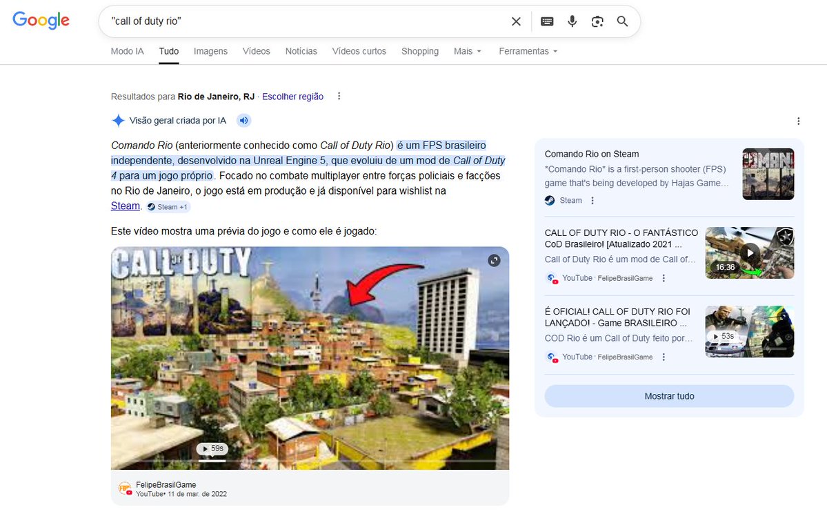 Freddy Hajas | Comando Rio | Call of Duty Rio 💥💀 tweet media