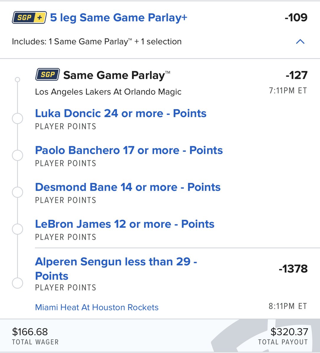 Calling Our Shot tweet media