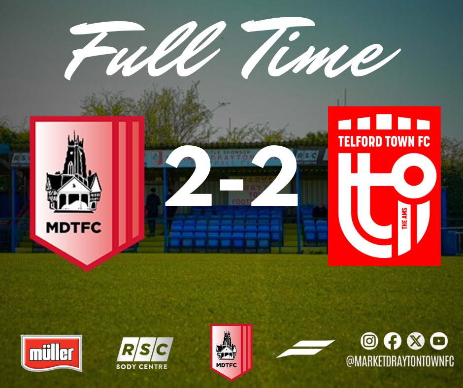 Market Drayton Town FC tweet media