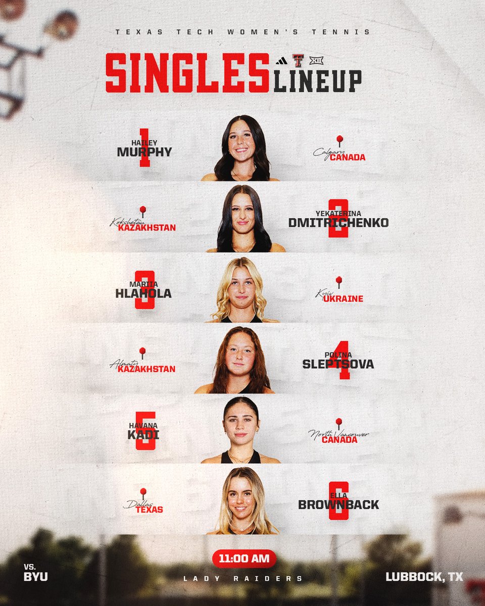 Texas Tech Women’s Tennis tweet media
