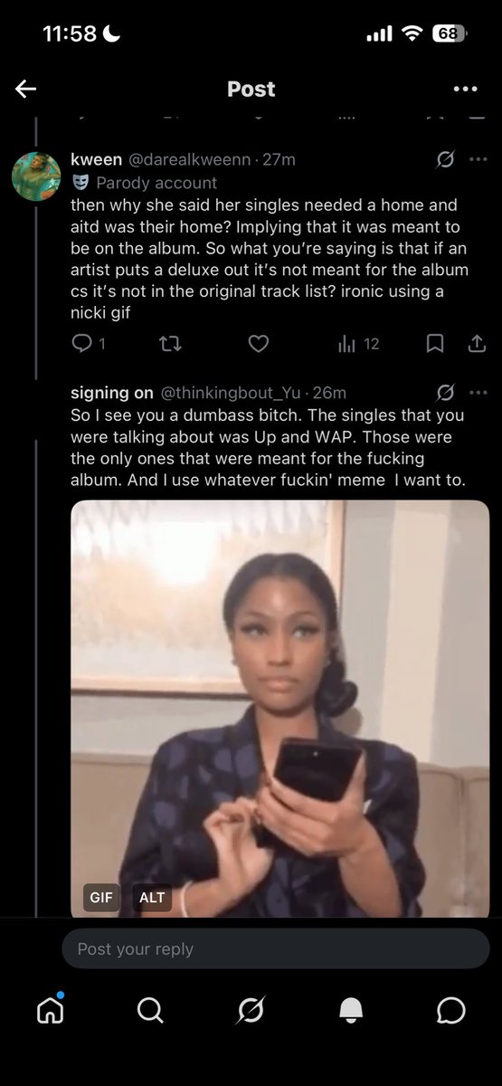 signing on tweet media