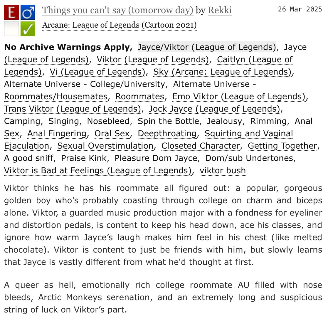 Jayvik Fanfics Recs tweet media