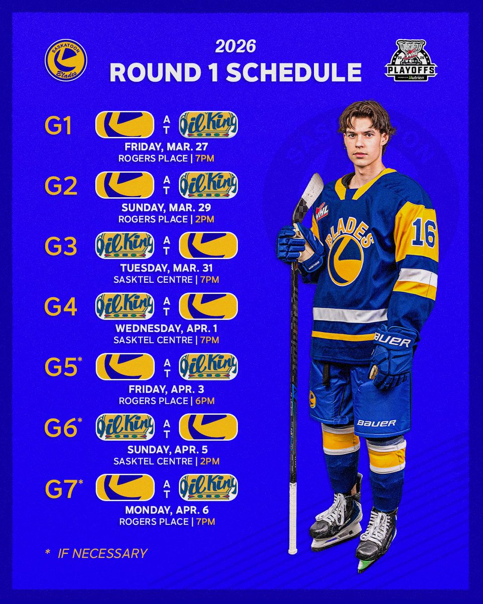 Saskatoon Blades tweet media