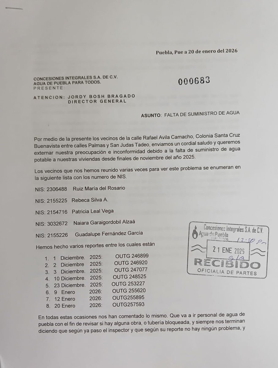 pedroarena52's tweet photo. @AguadePuebla @marpelde1974 @OroNoticiasPue @PueblaAyto @JCarlos_Valerio Ya los he contactado por MD, Ku into con unos vecinos hemos ido a sus oficinas, y NO HAY RESPUESTA. Solo contestaciones automáticas. https://t.co/7qRbszG3yB