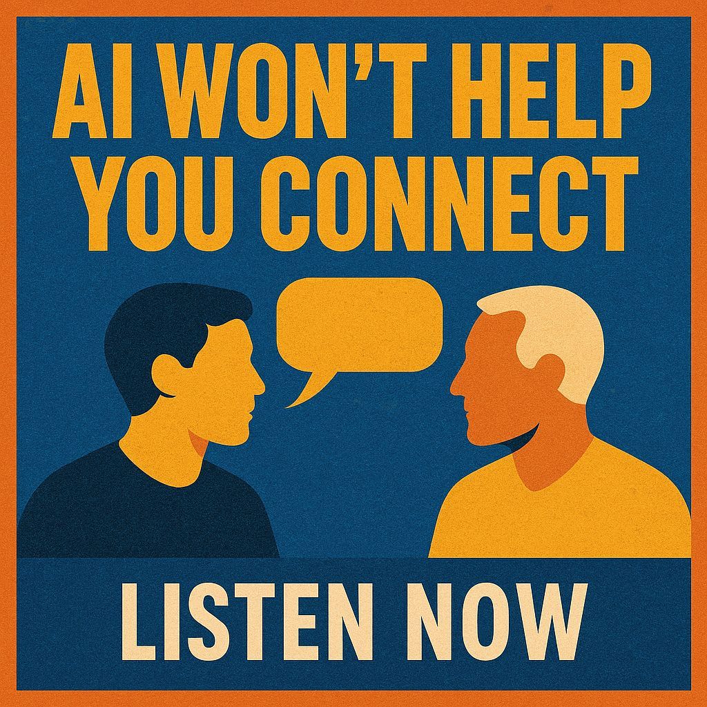 mens_anonymous's tweet image. In a world full of AI, advice is everywhere, but real connection isn’t. You can read the books and watch the videos, but growth in relationships happens through honest, human conversation.
🎧 Listen now: buff.ly/dK6ugFL
 @troydaronco 
#RealConnection #HumanConnection
