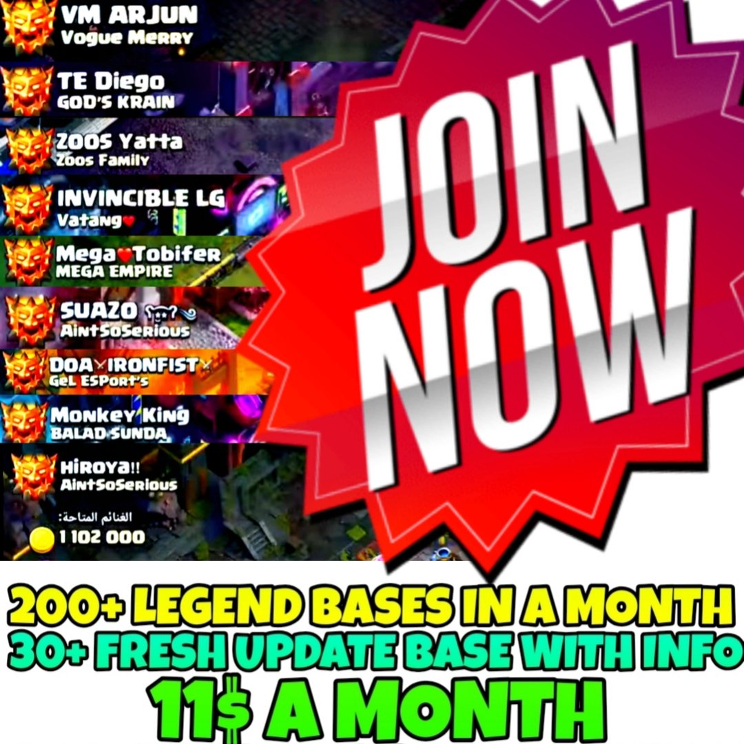 The CoC Base Library tweet media