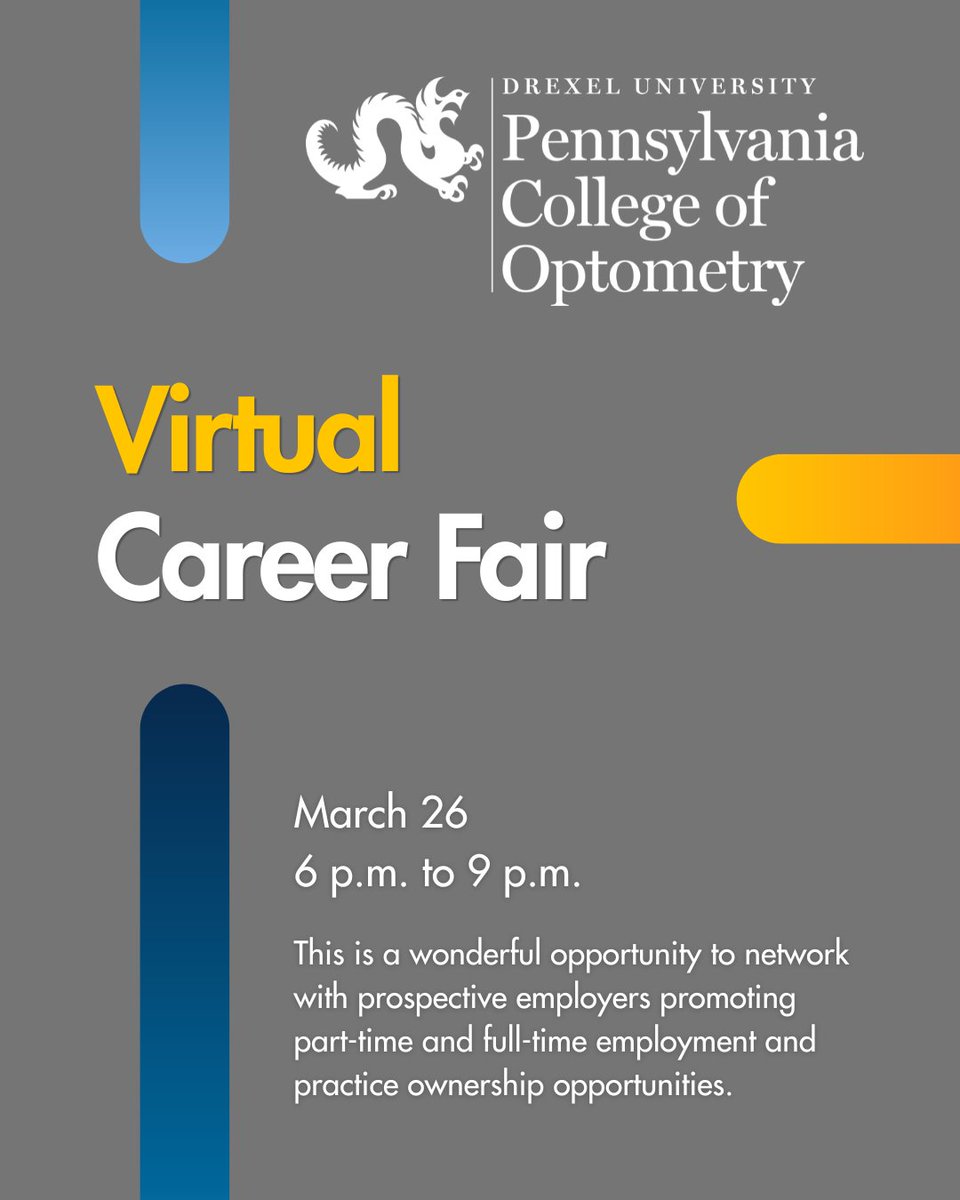 Pennsylvania College of Optometry tweet media