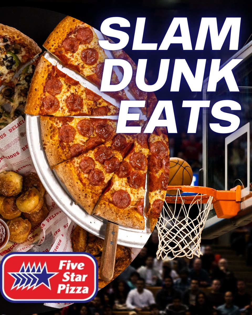 🍕 Planning a watch party? Score big with Five Star Pizza! 🏀 Order now and enjoy the game with the best slam dunk eats in town ➡️ link-pro.io/2qyAavZ
#fivestarpizza #fivestar #pizza #floridaeats #pizzalovers #basketball #orderonline