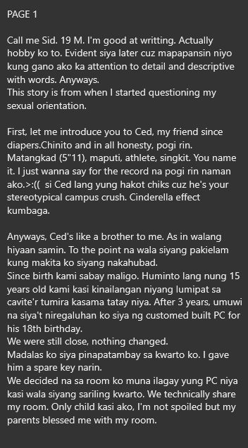 AlterOfan83223's tweet photo. Nakakawala ng Pagkalalaki ang Ungol nya. Manghihina ka talaga.

Pages 1-4

Sender: Sid

#ConfessionOfanAlter858 https://t.co/G6Hxx3cNej