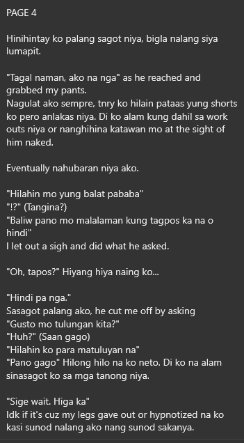 AlterOfan83223's tweet photo. Nakakawala ng Pagkalalaki ang Ungol nya. Manghihina ka talaga.

Pages 1-4

Sender: Sid

#ConfessionOfanAlter858 https://t.co/G6Hxx3cNej