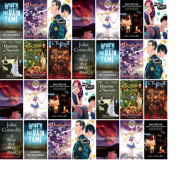 hendersonlibs's tweet photo. This week the Henderson Libraries have 20 new books.  New items include This Story Might Save Your Life, Psycho Beasts, How to Write a Love Story, Whidbey, Served Him Right, Strangers in the Villa, When the Rain Came, 200 Monas, and The Final Empire. https://t.co/RJZg6n4uWi https://t.co/JpyiS3frv7