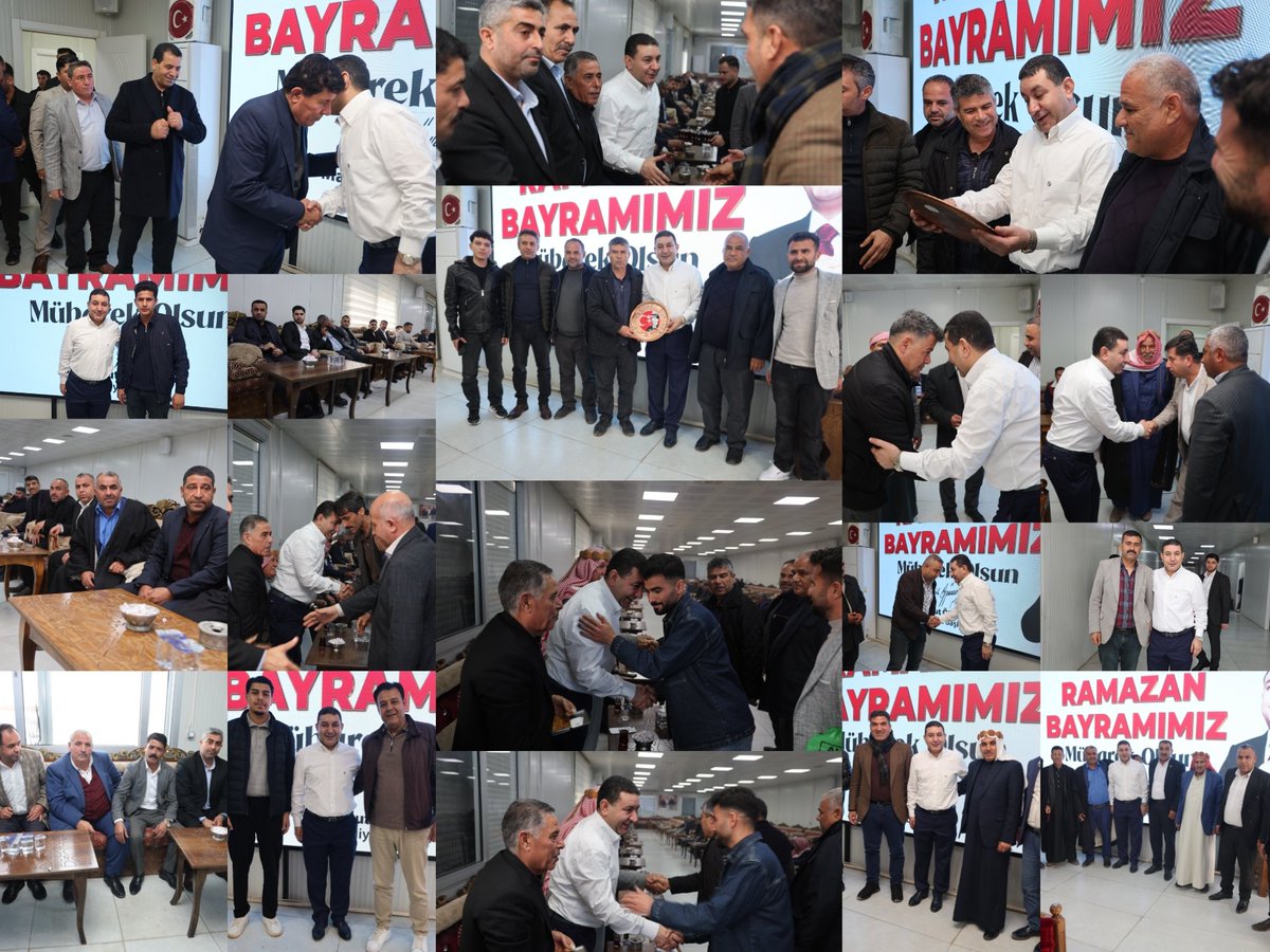 📍Harran - Cumhur Odası

Bayramlar Sevgidir🥰

🤝 Bayramın ikinci gününde de kıymetli hemşehrilerimizle bayramlaşma programındayız.🍬

#KurbanBayramınızMübarekOlsun