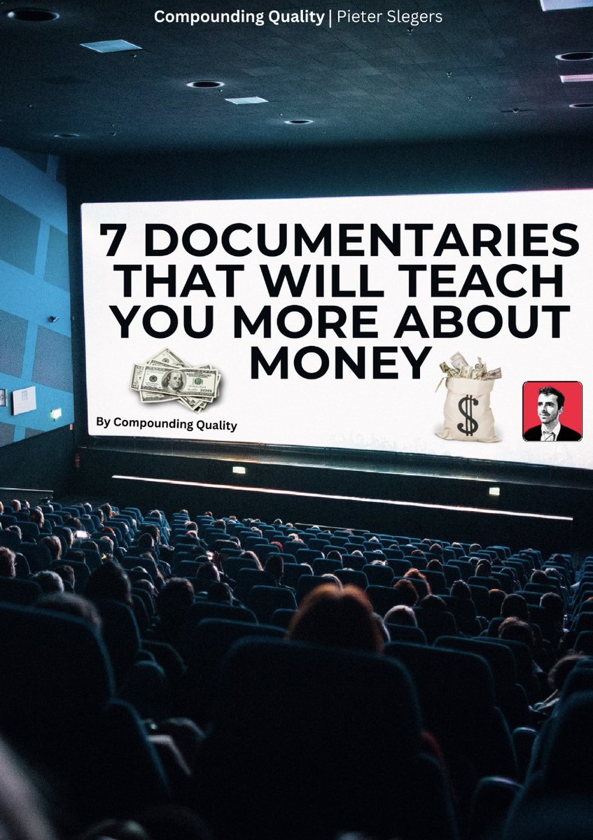 QCompounding's tweet photo. Learning has never been so easy.

Today, you can learn more buy watching a documentary than a book.

Here are 7 Documentaries that teaches you about money. https://t.co/apWKTrCjuy