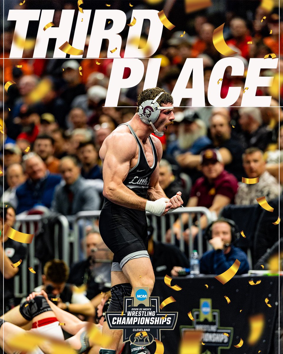LittleRockWRES's tweet photo. Congratulations to three-time All-American and highest Trojan finisher at the NCAA Championships, Stephen Little! https://t.co/0q1JEN6emN