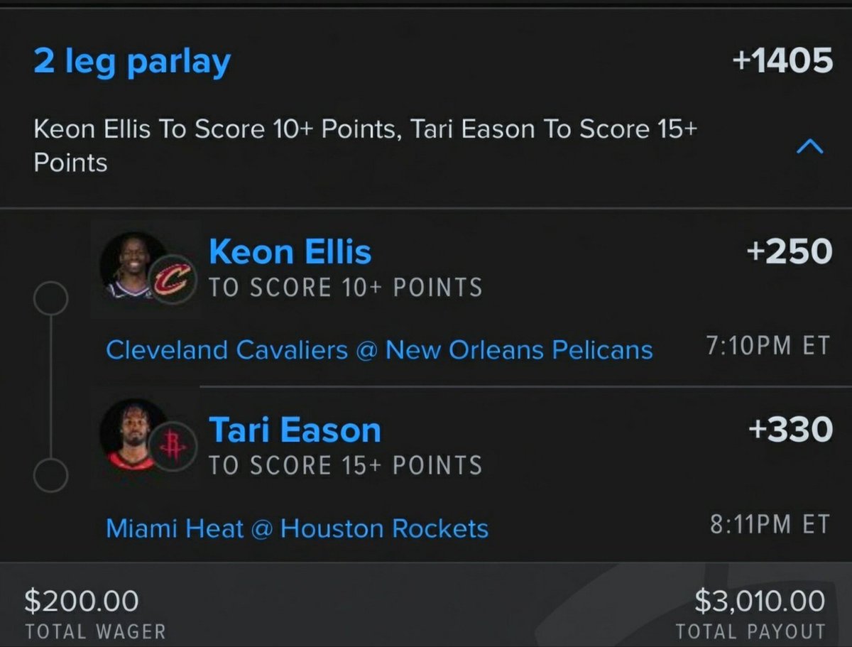 CaptainCash Parlays 💰 tweet media