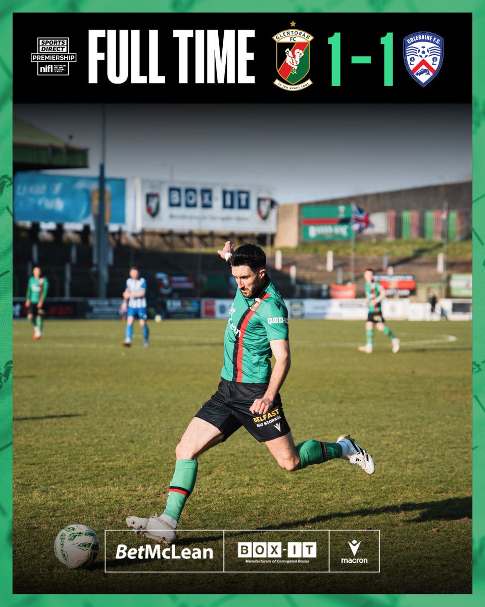 Glentoran FC tweet media