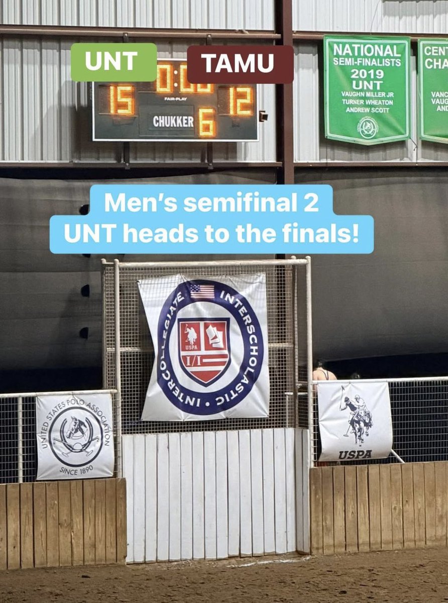 UNT Polo Team 23, 24 & 26 D1 National Champions tweet media