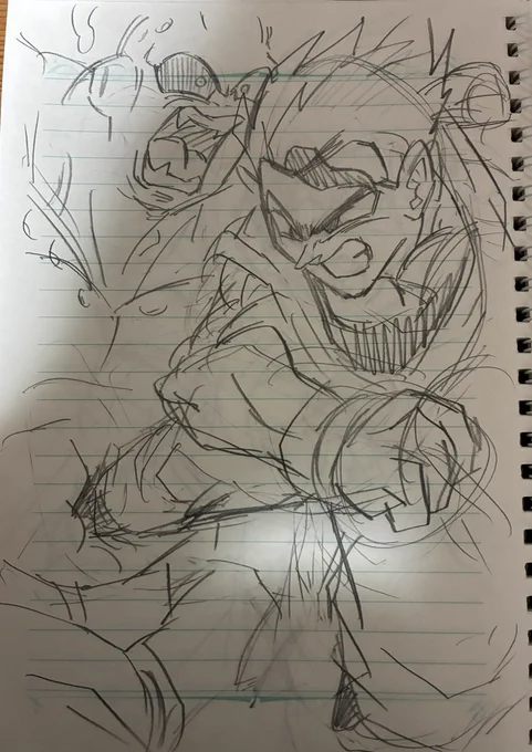 これ描いたの数日前なんですけど
5月のドラゴンボールの
孫一族の日イラストも考え始めてます
悟飯の日はこれ予定
ただ構図が難しいので
変える可能性はあります。 