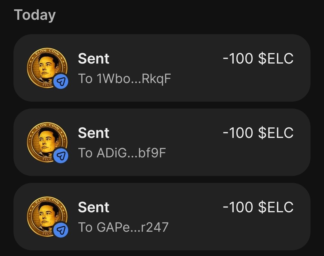 ELCXSOL's tweet photo. 🎁 100k  $ELC Giveaway 🎁 

- Follow @ELCXSOL
- Like &amp; RT pinned post 📍
- RT + Drop $SOL address ⬇️

Goodluck everyone, 3 x WINNERS IN 12H ⏰

#SolanaAirdrop #SolanaGem https://t.co/8EE7KyE4Fy