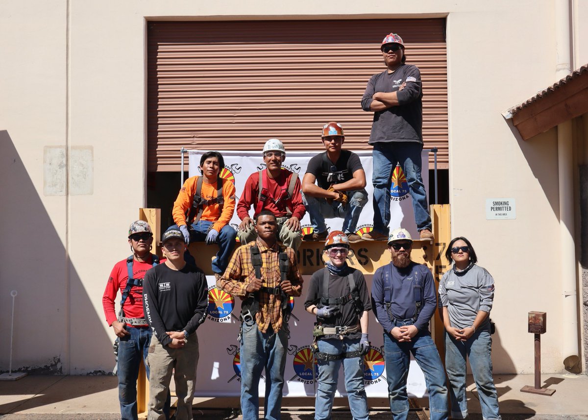 Ironworkers75's tweet photo. Thank you to all of the apprentices that competed in the 2026 Ironworkers Local 75 Apprenticeship Competition. We are looking forward to Jude Cook and Nakayo Keams, who placed 1st and 2nd, representing Local 75 at the District Council Competition on April 30th. https://t.co/IxDUVObOW4