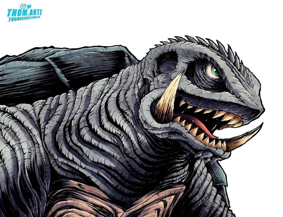 Month Of Gamera!
Art By <a href="/thomdotartz/">thom.artz is accepting new clients !</a> #gamera