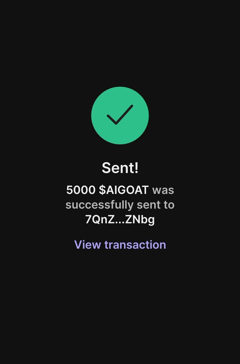 AI GOAT COIN tweet media