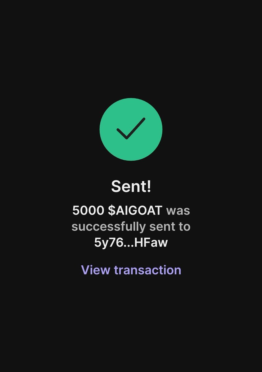 AI GOAT COIN tweet media