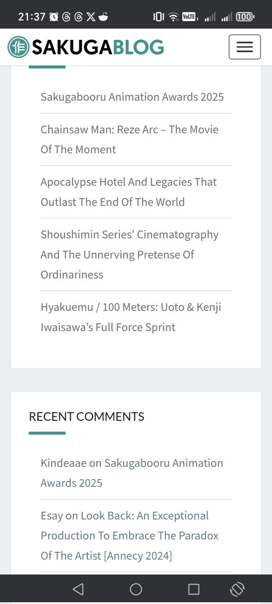 ReadMangaCool's tweet photo. Did you know if you go to this website, you can find high-quality anime animation clips and specific animator credits, as well as technical breakdowns, frame-by-frame details, and more.
​https://t.co/rgro9dm25z
​#sakuga #anime #animation #2d #animator https://t.co/PJpj2M5yxZ