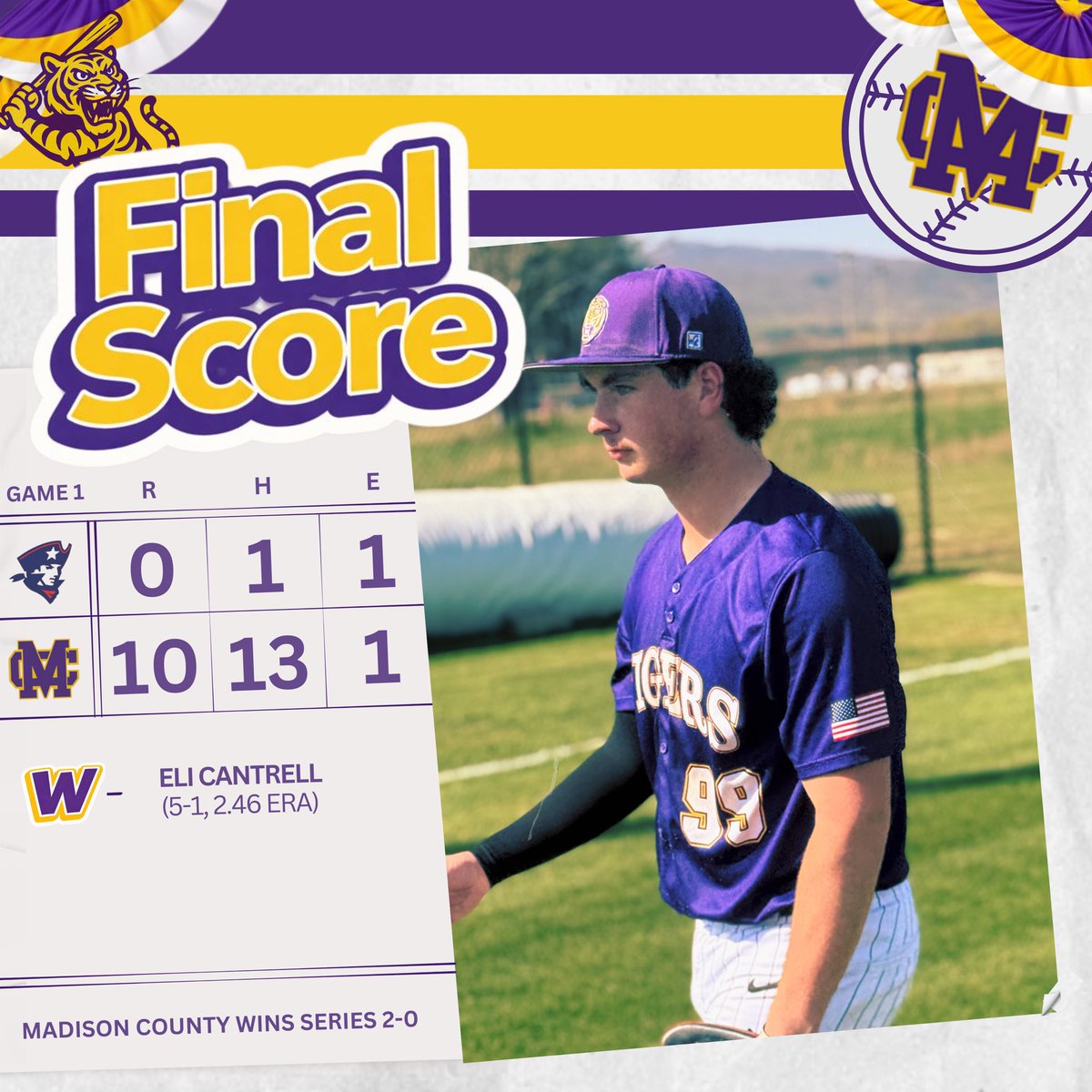 MCHS Baseball tweet media