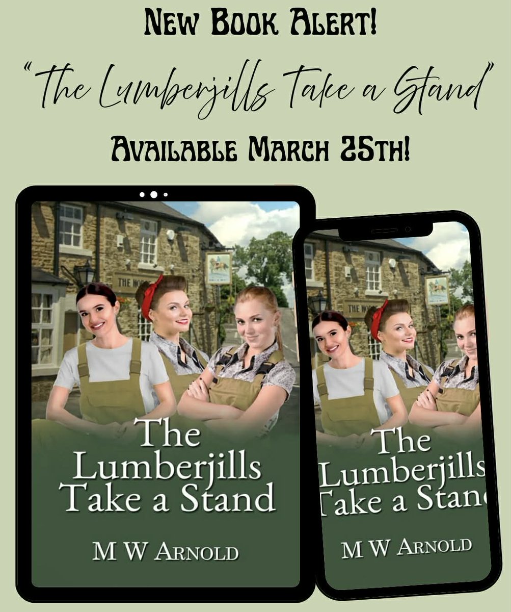 mick859's tweet image. 'The Lumberjills Take a Stand'...in 3 days!
The girls find themselves in mortal danger, but this time, the enemy are their allies!
#Preorder mybook.to/LJ2TAS
@WildRosePress #Historical #mystery #Romance #thrillers #BookBoost