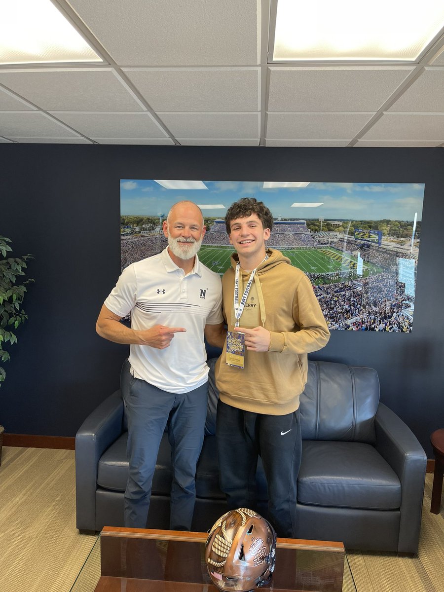 MarcoKonrad2027's tweet photo. After a great conversation with @_CoachNew , I’m both blessed and honored to receive an offer to play D1 FBS football @NavyFB ! Thank you for this great opportunity! Go Navy! @CoachEricLewis @CoachWimberly @JMacDonald_Navy @CoachMikePalmer @CoachRickyBrown @CourtneyWeiner2 @MEGRIDIRON @MECSDathletics