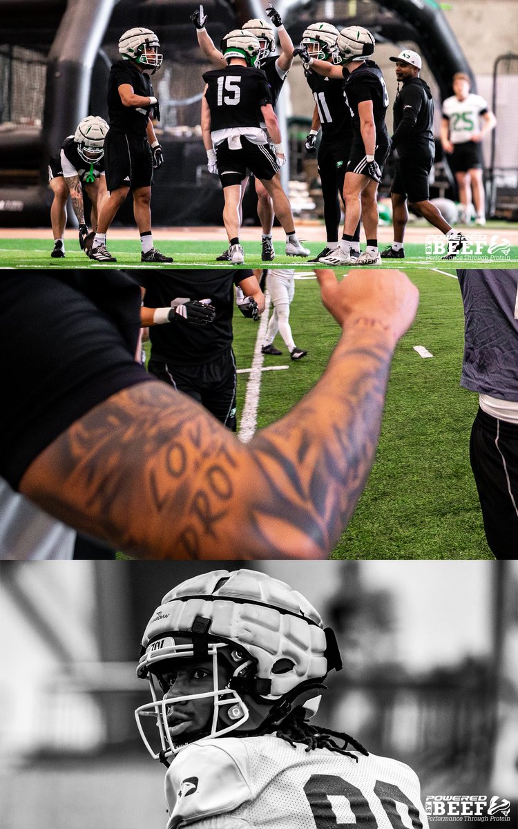 UNDfootball's tweet image. Getting After It 
 
#UNDproud | #LGH
