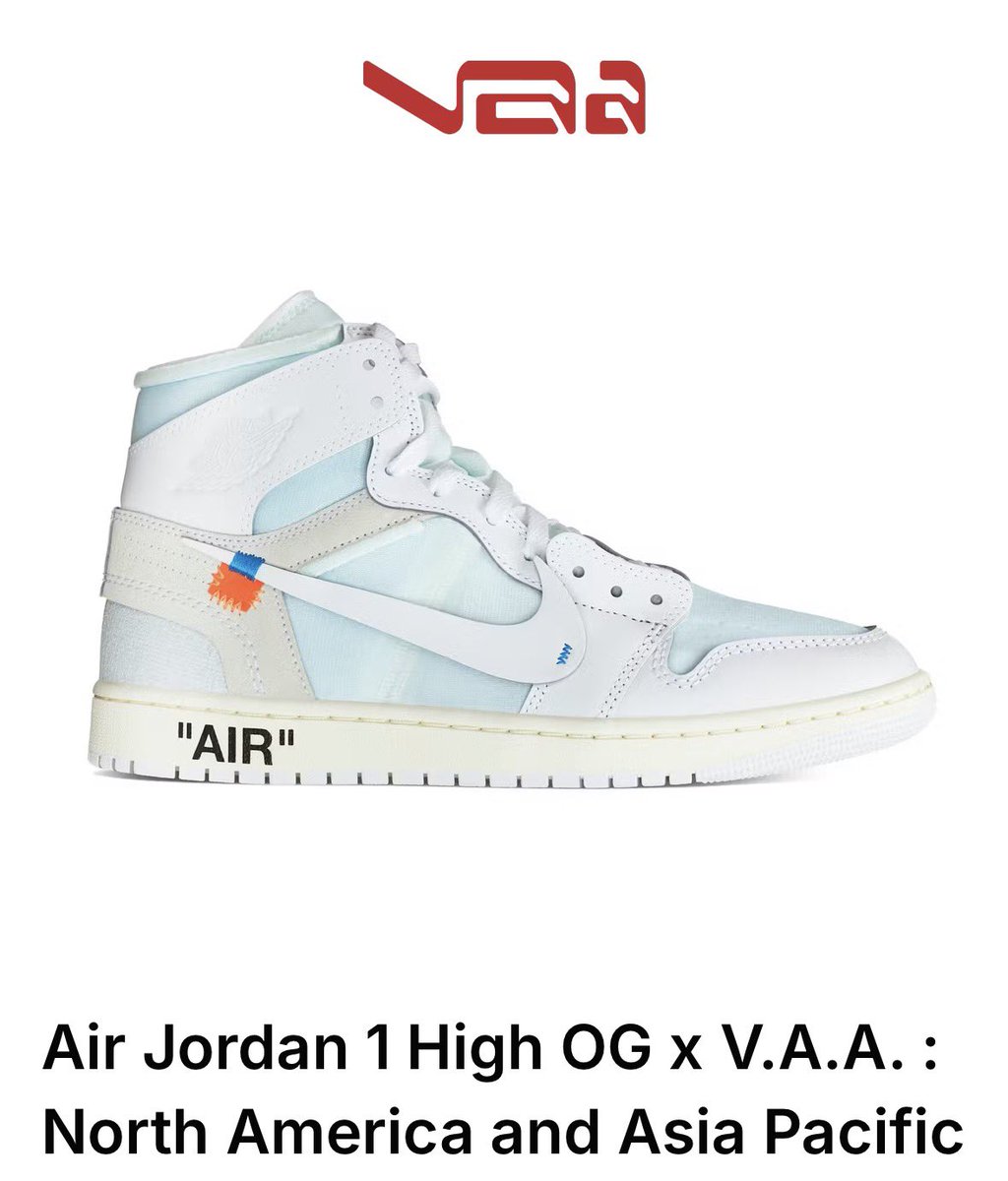 V.A.A. x Nike Air Jordan 1 High OG SP “Alaska”の公式WEB抽選