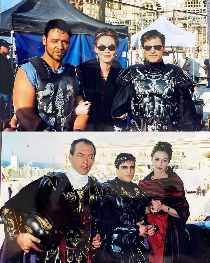 Behind the scenes of Gladiator.