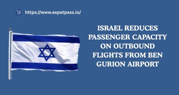ExpatPass's tweet photo. Israel slashes passenger capacity on outbound flights from TLV.

New security assessment limits wide-body flights to the U.S. to just 130 passengers.

Traveling through Tel Aviv? Are your flights being affected? 

#Israël #TravelAlert https://t.co/IK1P7f9mfI