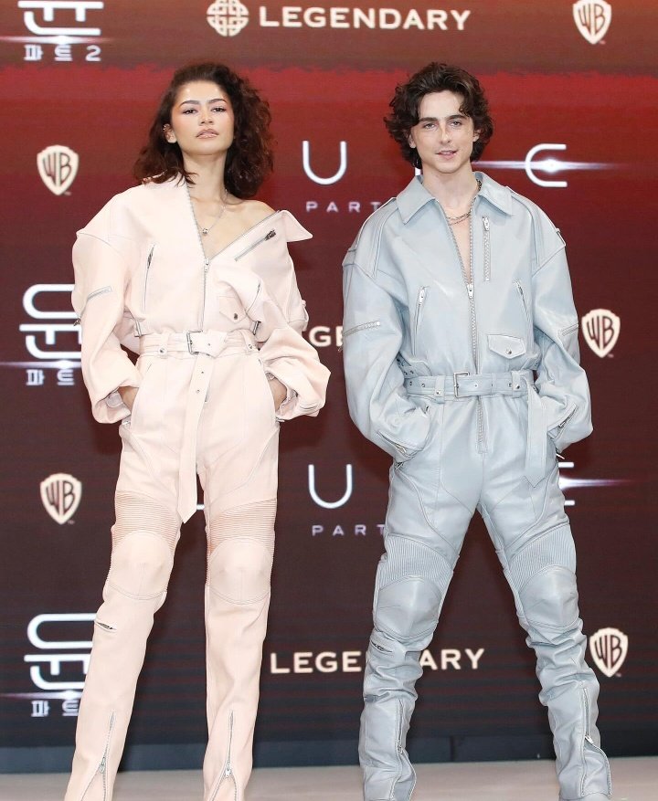 Timothée and Zendaya... 🩵🤍